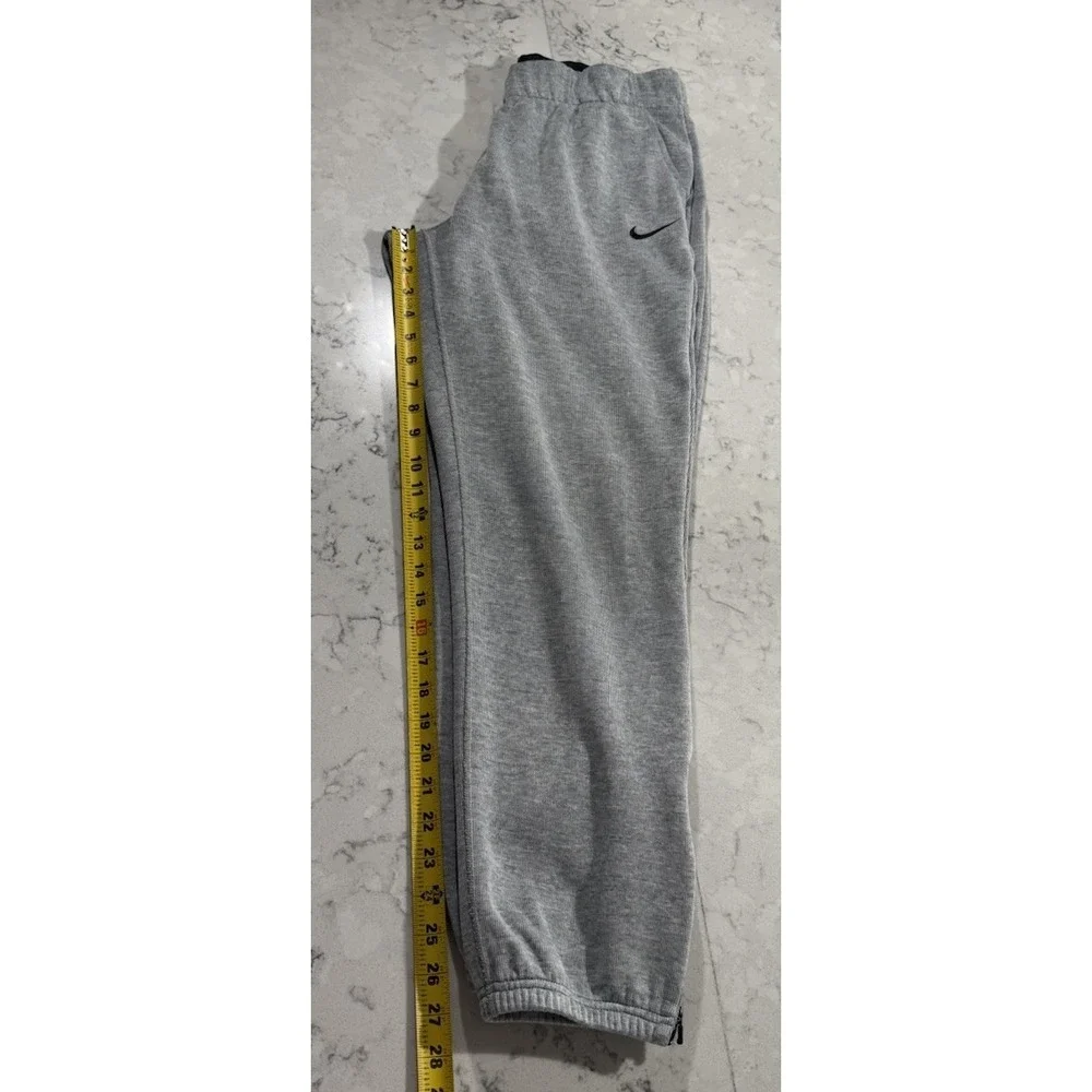 Nike KO 3.0 Pants Mens Medium Gray Tapered Fleece Training Sweatpants 839905-101